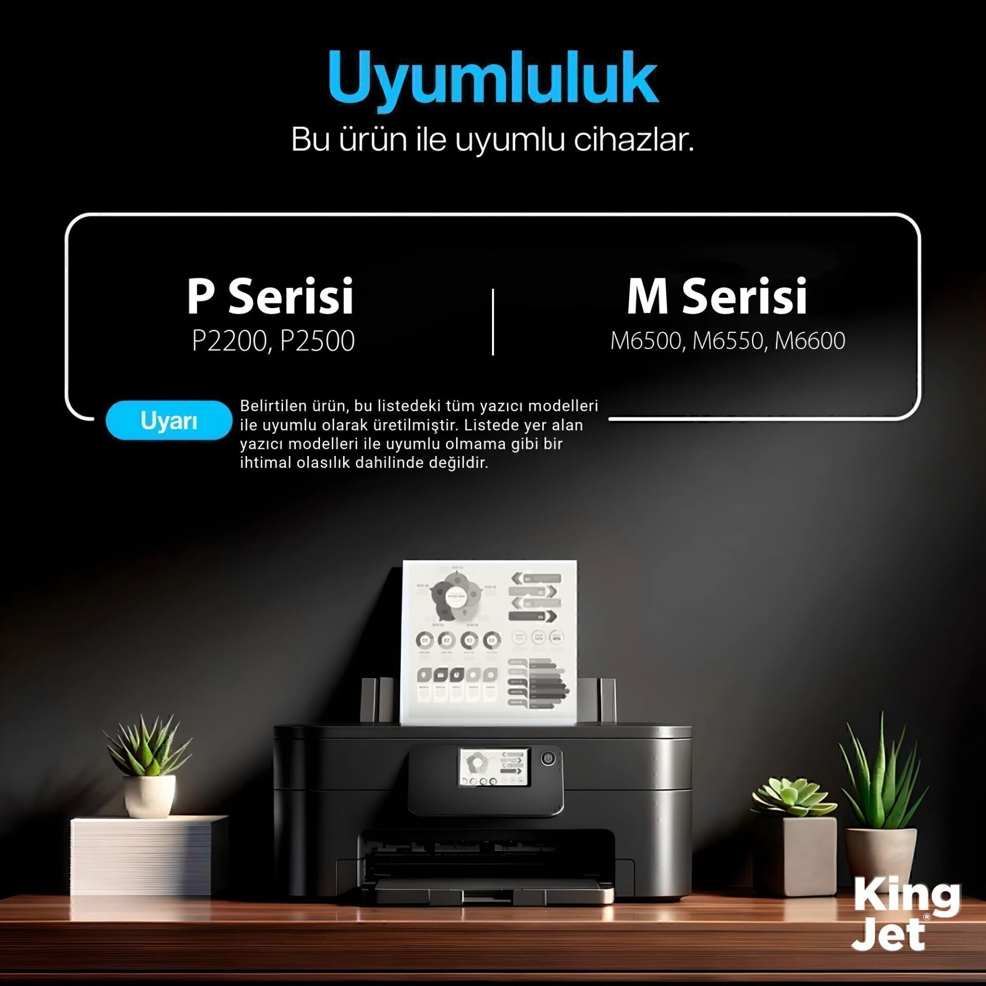 Kingjet Pantum PA-210 Uyumlu Standart Kapasiteli (10'lu Paket) Çipli Muadil Toner | M6550W Uyumlu Toner