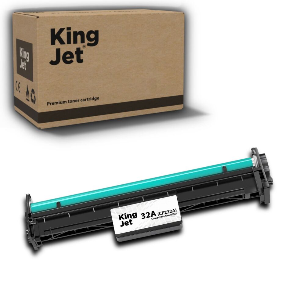 KingJET HP Uyumlu (32A) CF232A Çipli Muadil Drum Ünitesi | LaserJet Pro M230