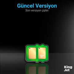 KingJET OfficeJet Pro 8718 Uyumlu 953XL Yüksek Kapasiteli 4 Renk (Takım) Çipli Muadil Kartuş