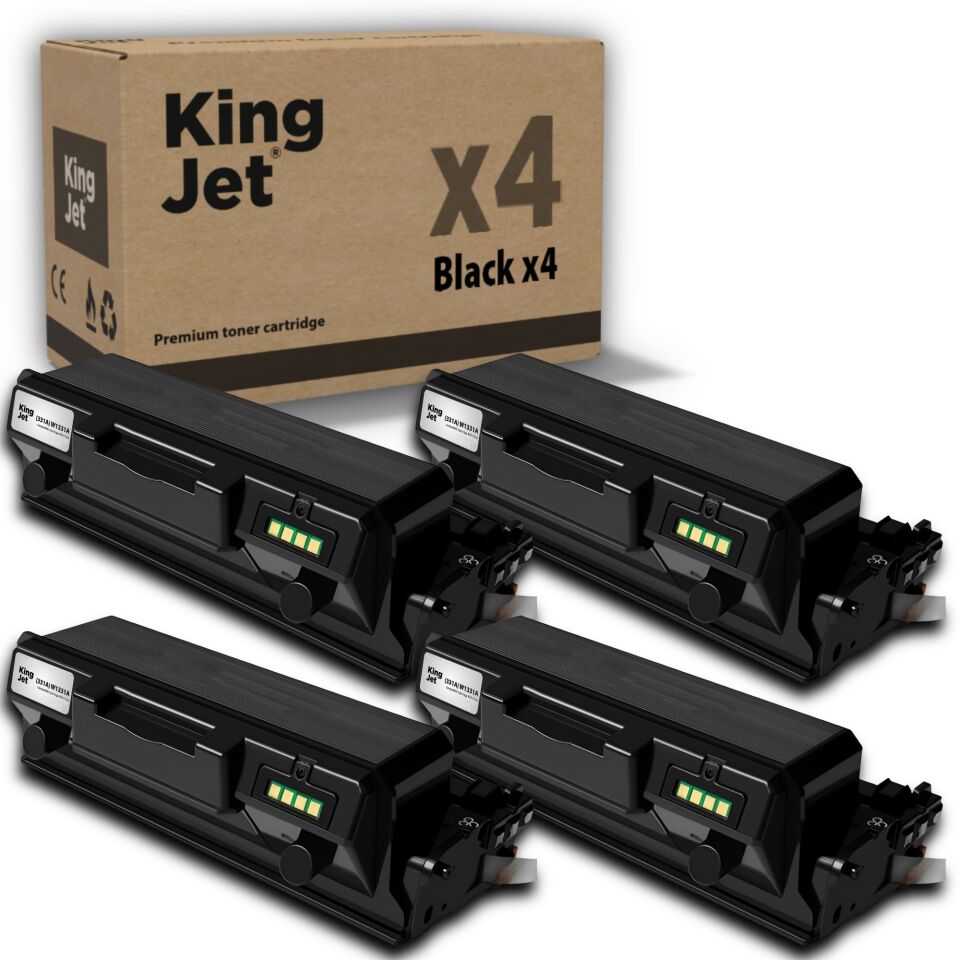 KingJET HP Uyumlu (331A) W1331A Standart Kapasiteli (4'lü Paket) Çipli Muadil Toneri