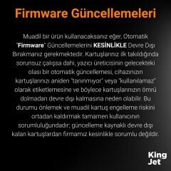 KingJET Epson Uyumlu WF-C879RDWF Standart Kapasiteli 4 Renk (Takım) Çipli Muadil Kartuş | T05A1