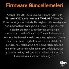 KingJET HP OfficeJet Pro 7110 Uyumlu Yüksek Kapasiteli 4 Renk (Takım) Çipli Muadil Kartuş