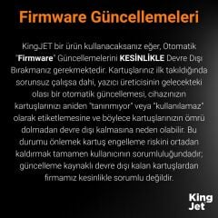 KingJET HP OfficeJet Pro 7612 Uyumlu Yüksek Kapasiteli 4 Renk (Takım) Çipli Muadil Kartuş