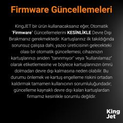 KingJET Officejet 9019 Uyumlu Yüksek Kapasiteli 4 Renk (Takım) Çipli 963XL Muadil Kartuş