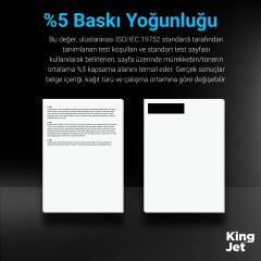 Kingjet Canon Uyumlu CRG-056 Standart Kapasiteli Muadil Toner Çipli