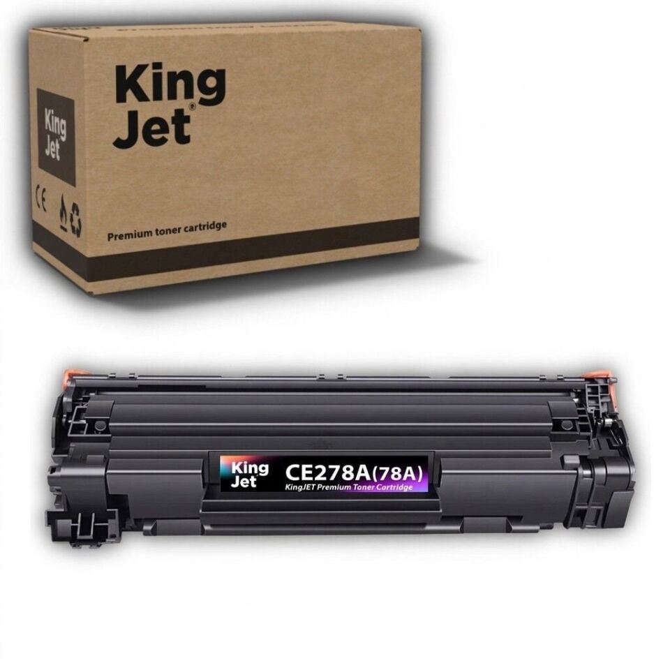 KingJET HP Uyumlu CE278A Standart Kapasiteli (Tekli) Çipli Muadil Toner | LaserJet Pro P1605