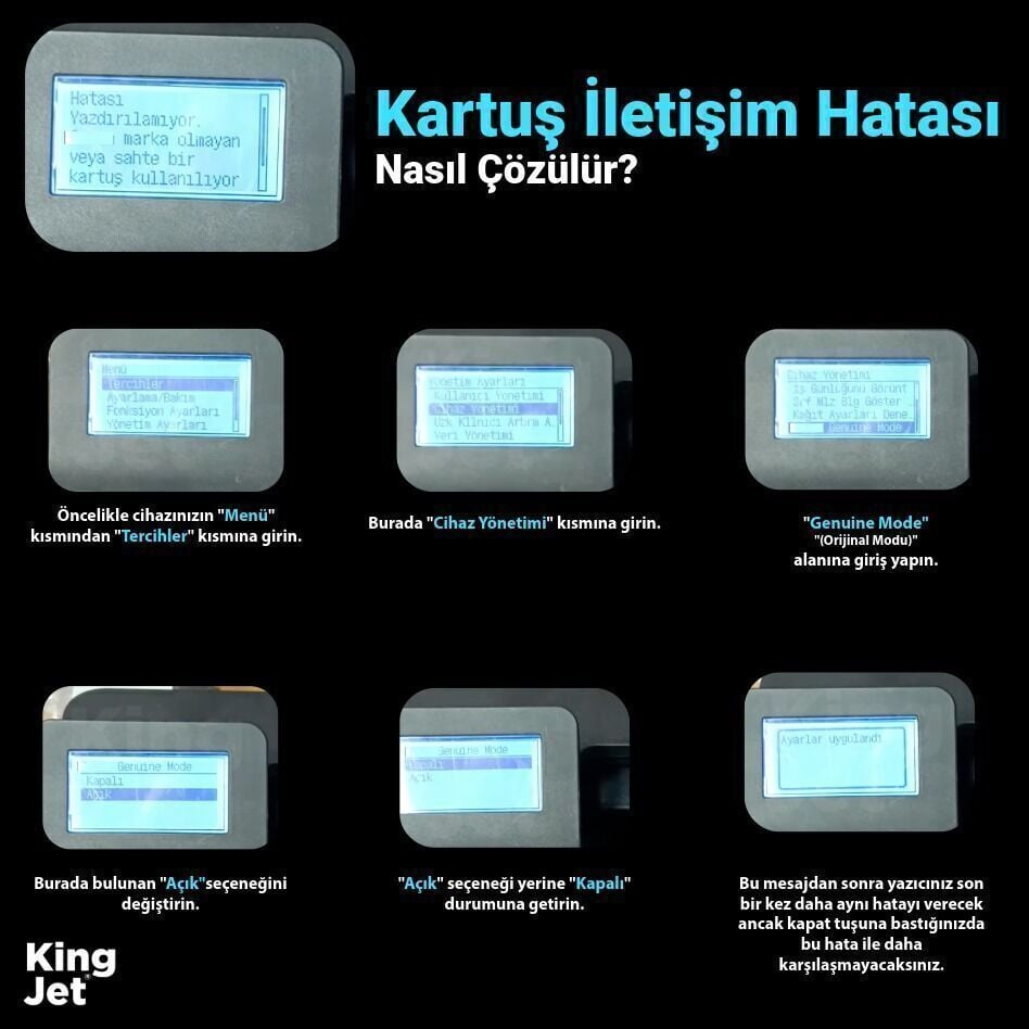 Kingjet Canon Uyumlu MF553 Standart Kapasiteli (2'li Paket) Muadil Toner Çipli | CRG056