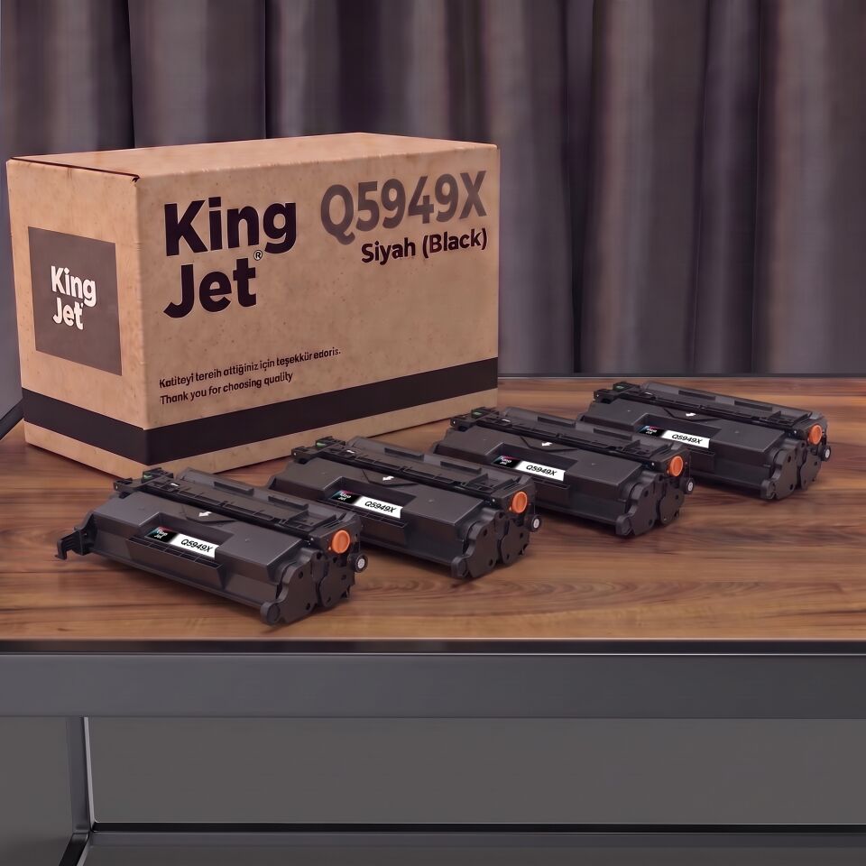 KingJET 4 Paket Muadil Toner