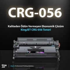 Kingjet Canon Uyumlu LBP325 Standart Kapasiteli (4'lü Paket) Muadil Toner Çipli | CRG-056
