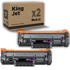 Kingjet Hp Uyumlu M211 Standart Kapasiteli (2'li Paket) Muadil Toner Çipli | (136A) W1360A
