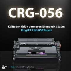 Kingjet Canon Uyumlu MF552 Standart Kapasiteli (4'lü Paket) Muadil Toner Çipli | CRG-056