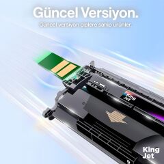 Kingjet Canon Uyumlu MF552 Standart Kapasiteli (4'lü Paket) Muadil Toner Çipli | CRG-056