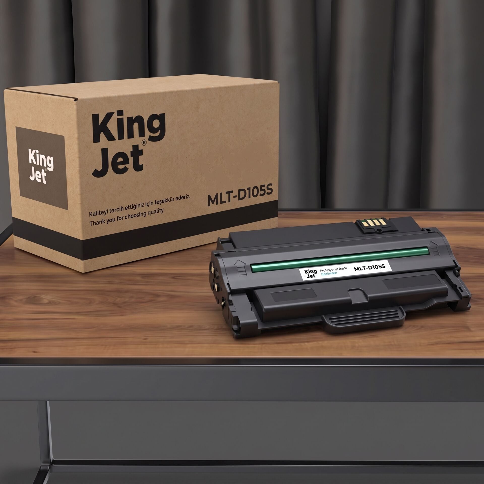 KingJET Samsung Uyumlu MLT-D105S Standart Kapasiteli (Tekli) Çipli Muadil Toner | SCX-4623F