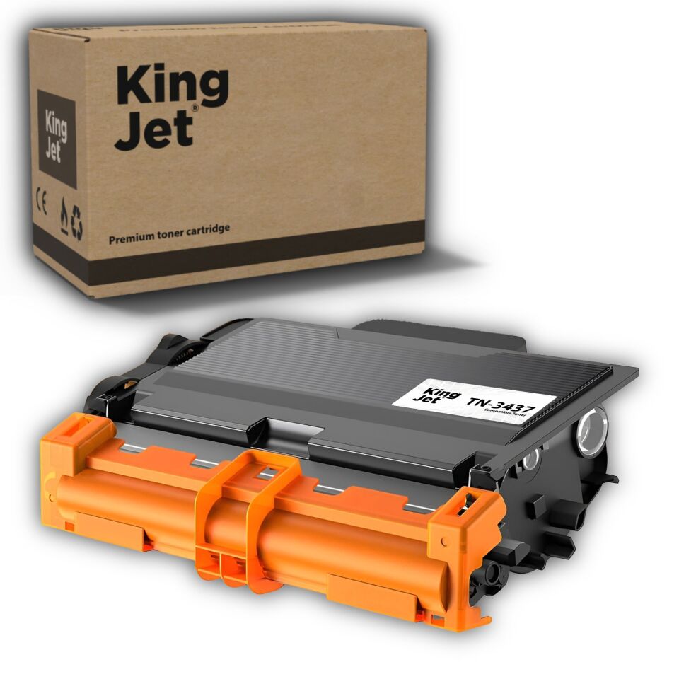 KingJET Brother Uyumlu TN-3437 Standart Kapasiteli (Tekli) Muadil Toner | DCP-L5500DN