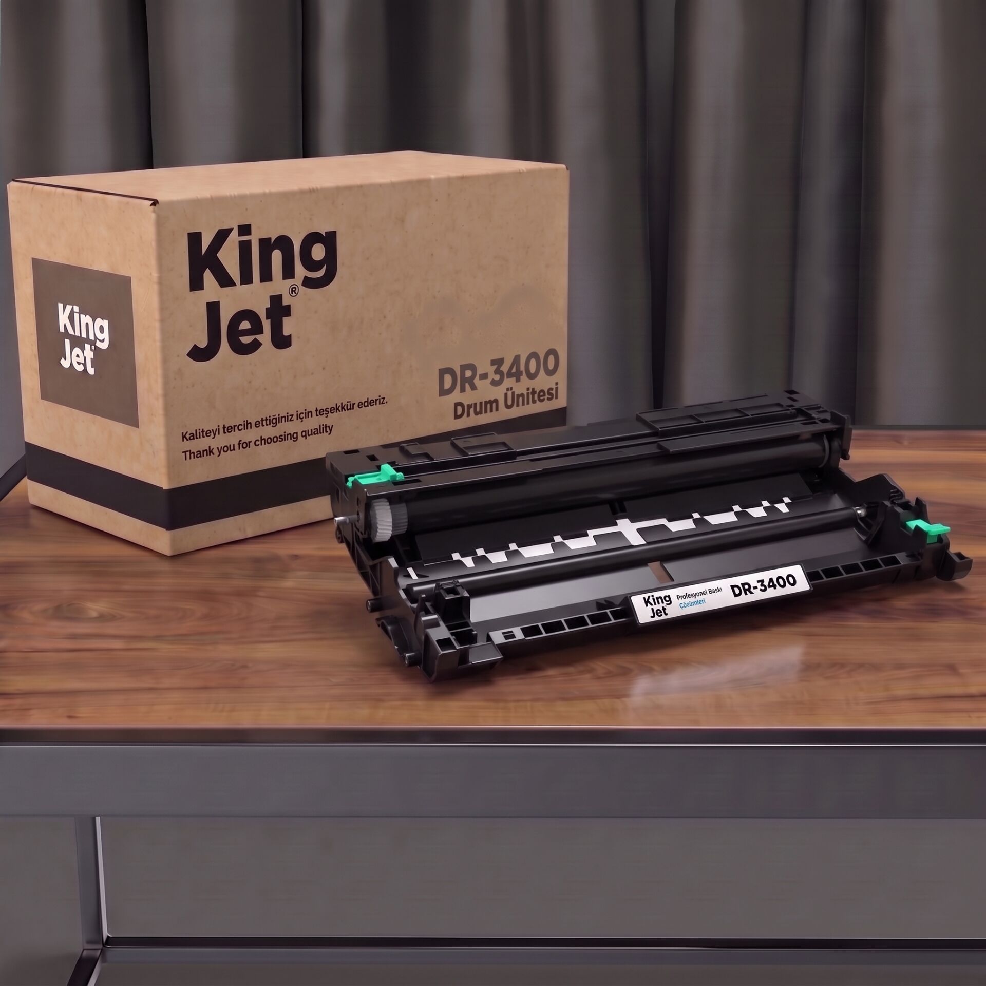 KingJET Brother Uyumlu DR-3400 (Tekli) Muadil Drum Ünitesi