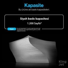 Kingjet Canon Uyumlu MF271dn Standart Kapasiteli (4'lü Paket) Muadil Toner Çipli | 071 / CRG-071