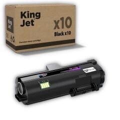 KingJET Kyocera Uyumlu TK-1170 Standart Kapasiteli (10'lu Paket) Çipli Muadil Toner | M2040 M2540