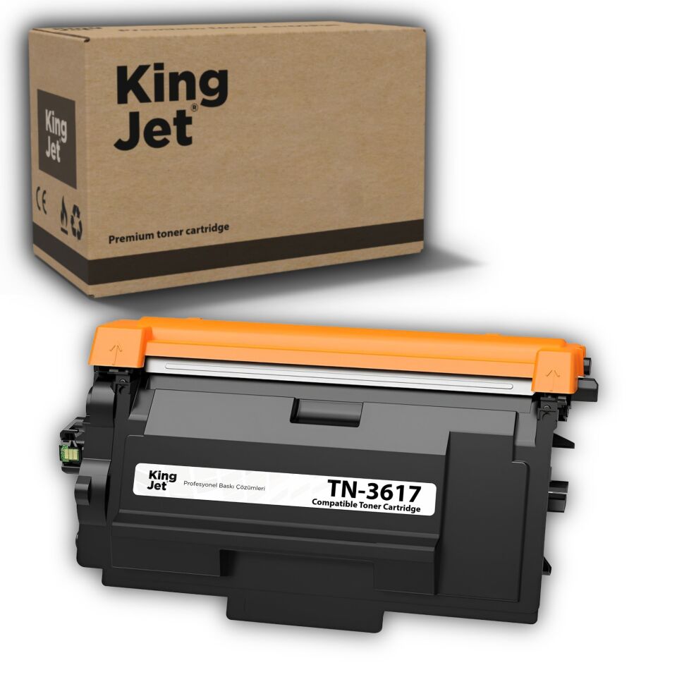 KingJET Brother Uyumlu TN-3617 Yüksek Kapasiteli (Tekli) Muadil Toner | MFC-L5715DW