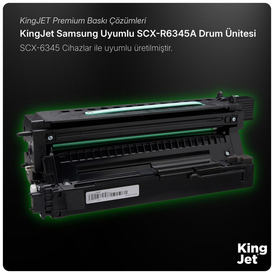 KingJET Samsung Uyumlu SCX-R6345A (Drum Unit) Muadil Drum Ünitesi