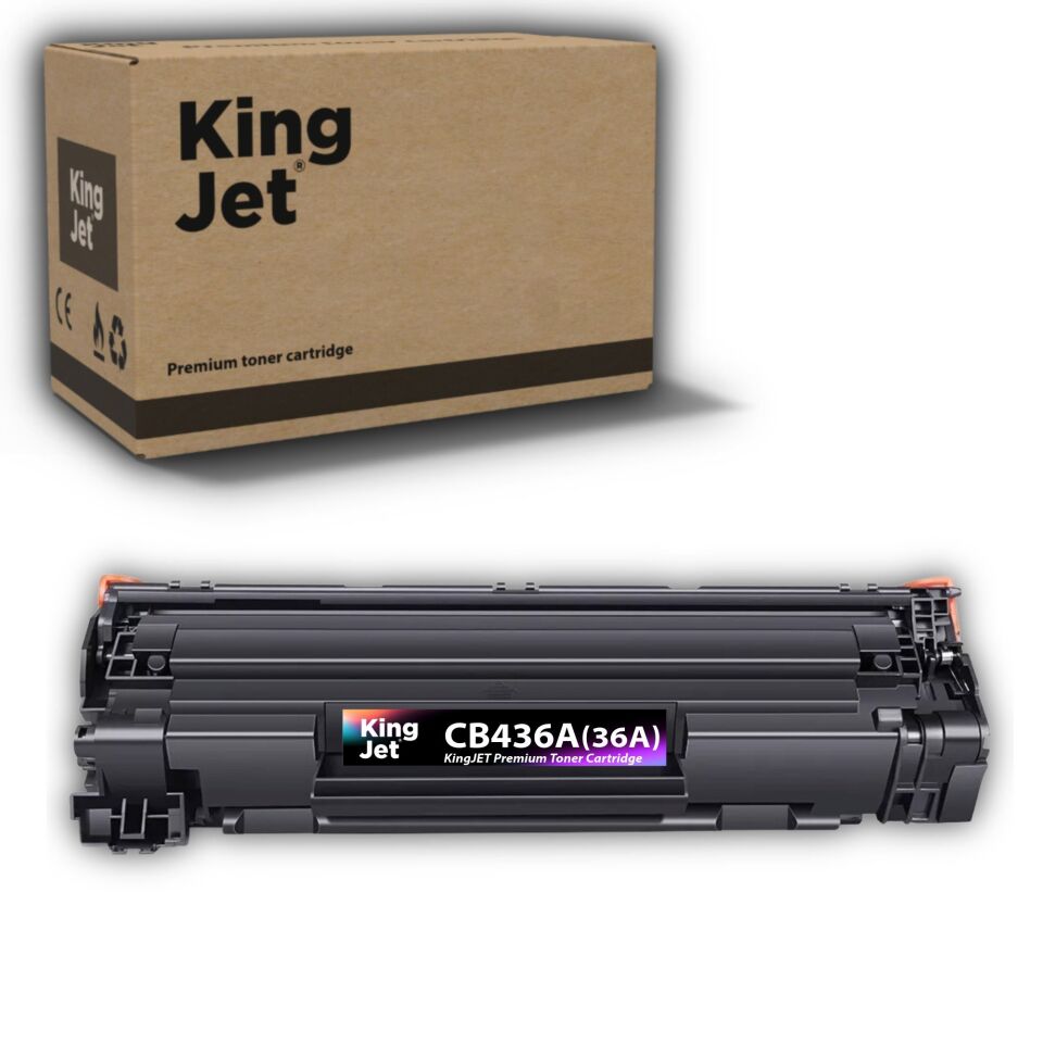 KingJET HP Uyumlu (36A) CB436A Standart Kapasiteli Çipli Muadil Toneri | LaserJet P1503N