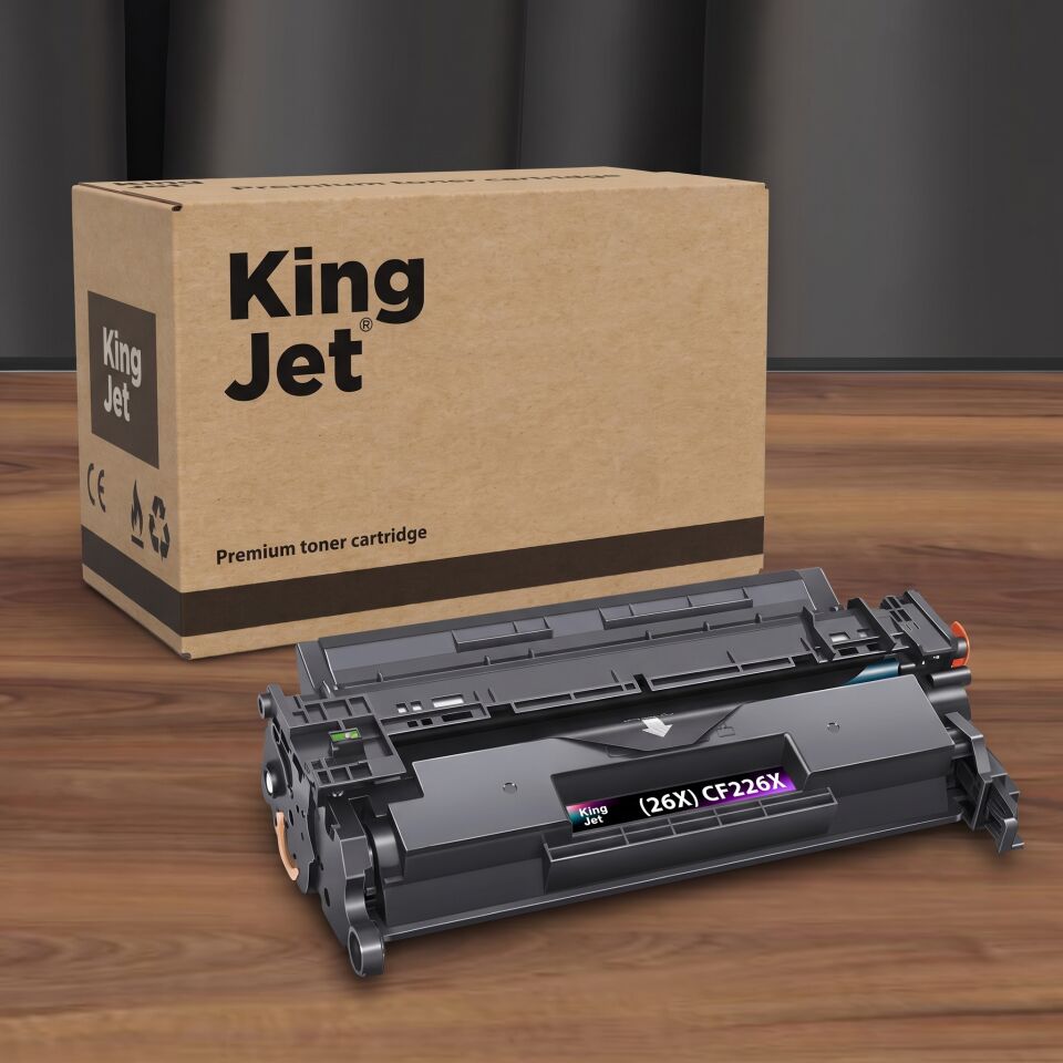 KingJET HP Uyumlu (26X) CF226X Yüksek Kapasiteli Çipli Muadil Toneri | M402, MFP M426