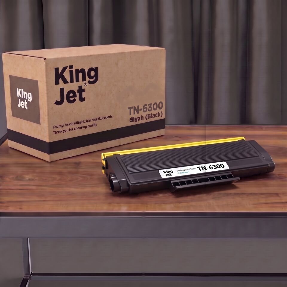 KingJET Brother Uyumlu TN-6300 Standart Kapasiteli (2'li Paket) Muadil Toner | HL-1470