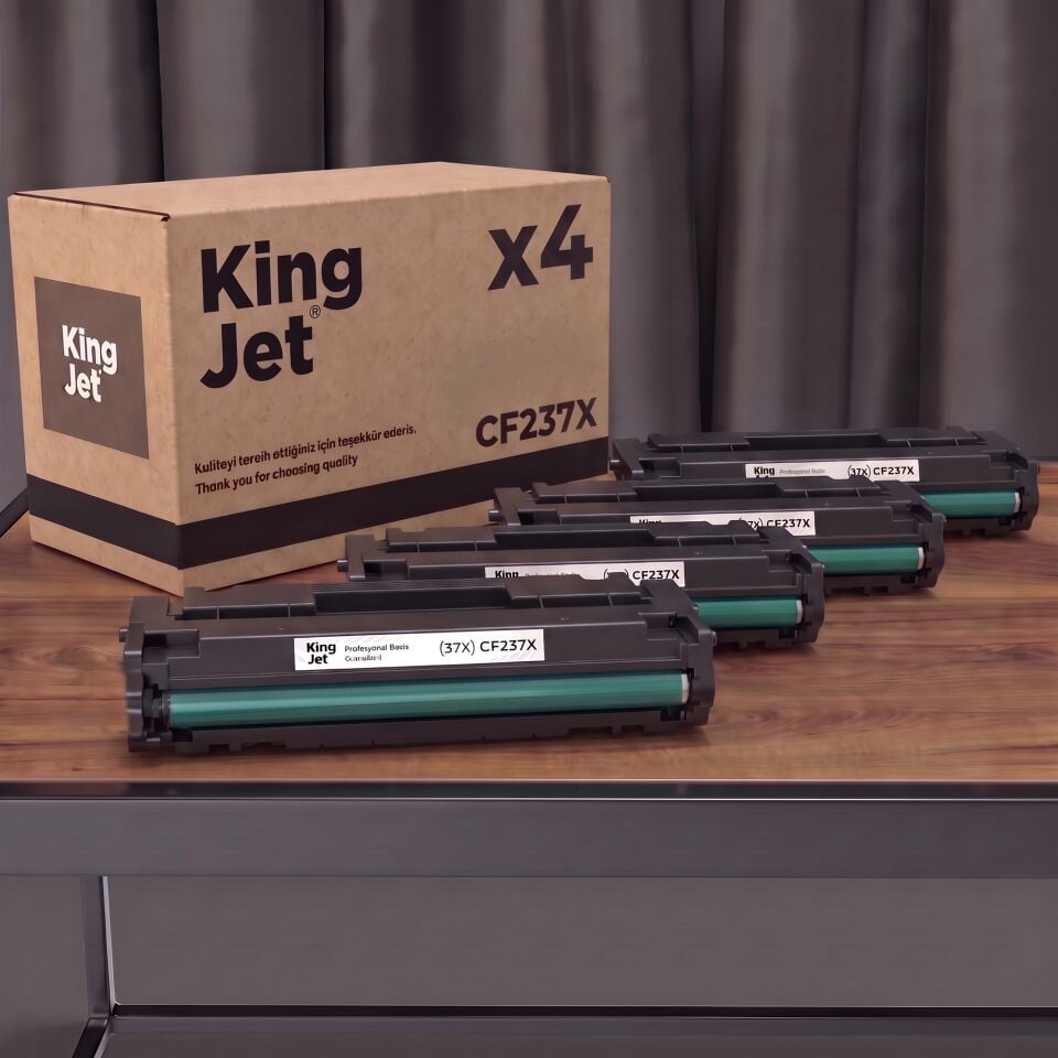 KingJET HP Uyumlu CF237X (37X) Muadil Toner