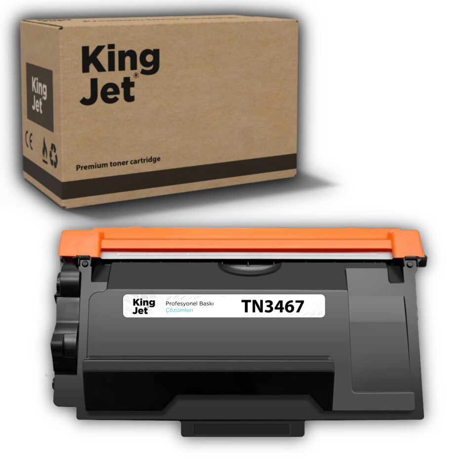 KingJET Brother Uyumlu TN-3467 Yüksek Kapasiteli (Tekli) Muadil Toner | MFC-L6900DW