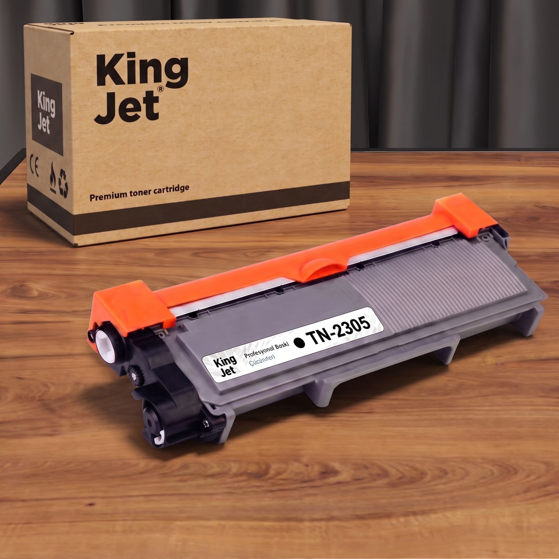 KingJET Brother Uyumlu TN-2305 Yüksek Kapasiteli (Tekli) Muadil Toner | HL-L2320D