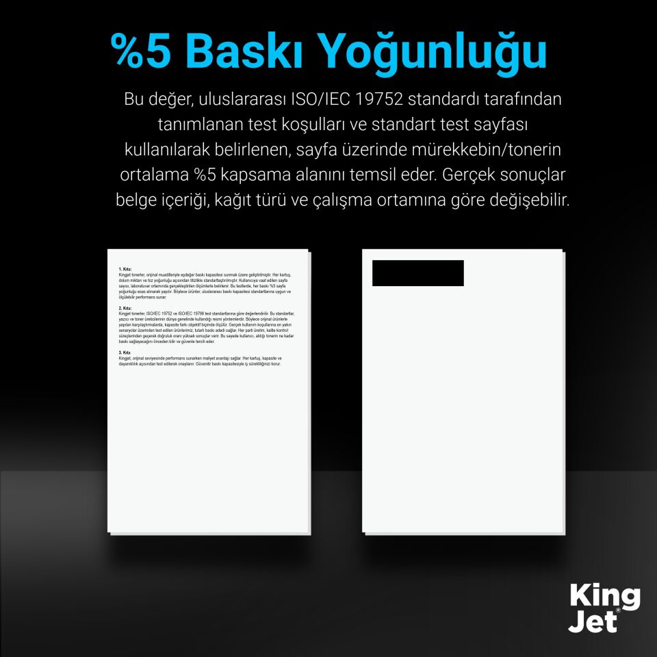 KingJET Brother Uyumlu DR-3405 (Tekli) Muadil Drum Ünitesi | HL-L5100DN - Drum Ömrü