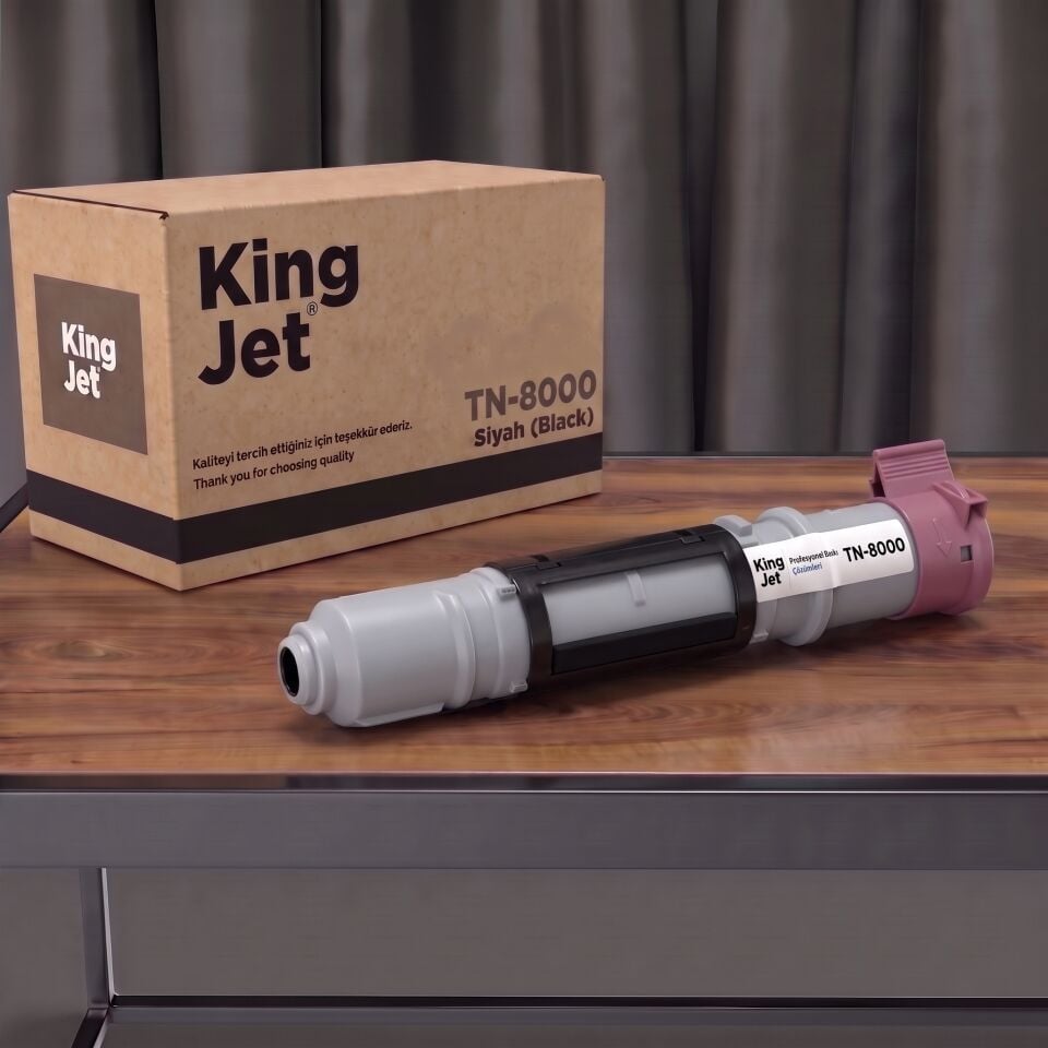 KingJET Brother Uyumlu TN-8000 Standart Kapasiteli (Tekli) Muadil Toner | MFC-9030