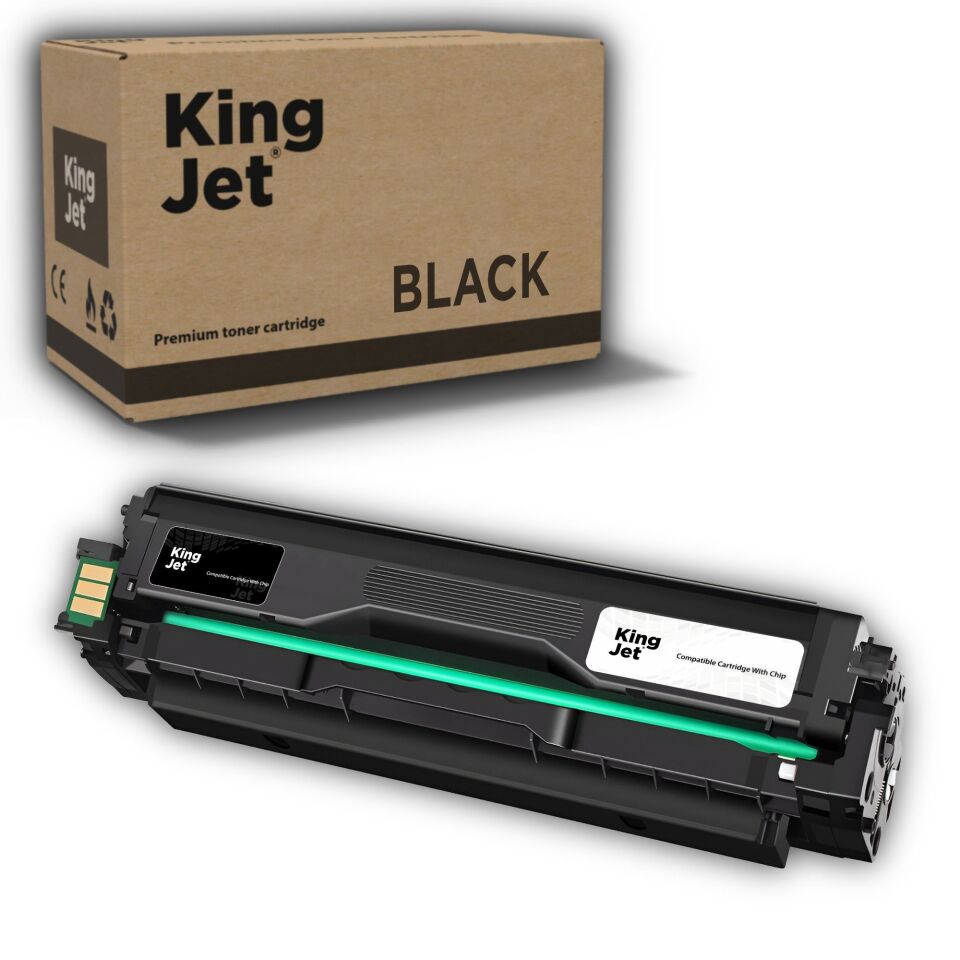 KingJET Samsung Uyumlu CLT-K503L Yüksek Kapasiteli Siyah (Black) Çipli Muadil Toner | SL-C3010FR