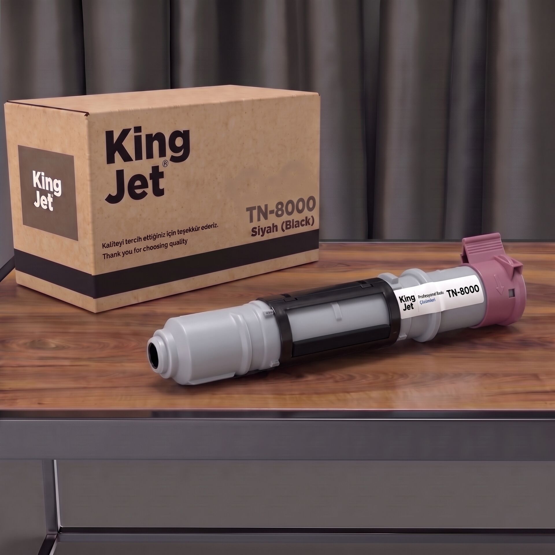 KingJET Brother Uyumlu TN-8000 Standart Kapasiteli (20'li Paket) Muadil Toner | MFC-9680