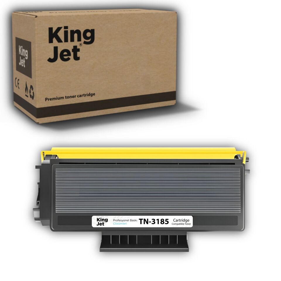 KingJET Brother Uyumlu TN-3185 Yüksek Kapasiteli (Tekli) Muadil Toner | HL-5280DN