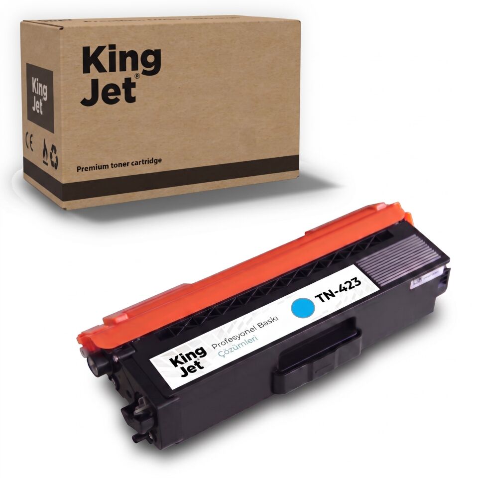 KingJET Brother Uyumlu TN-423 Mavi Yüksek Kapasiteli (Tekli) Muadil Toner | MFC-L8690CDW