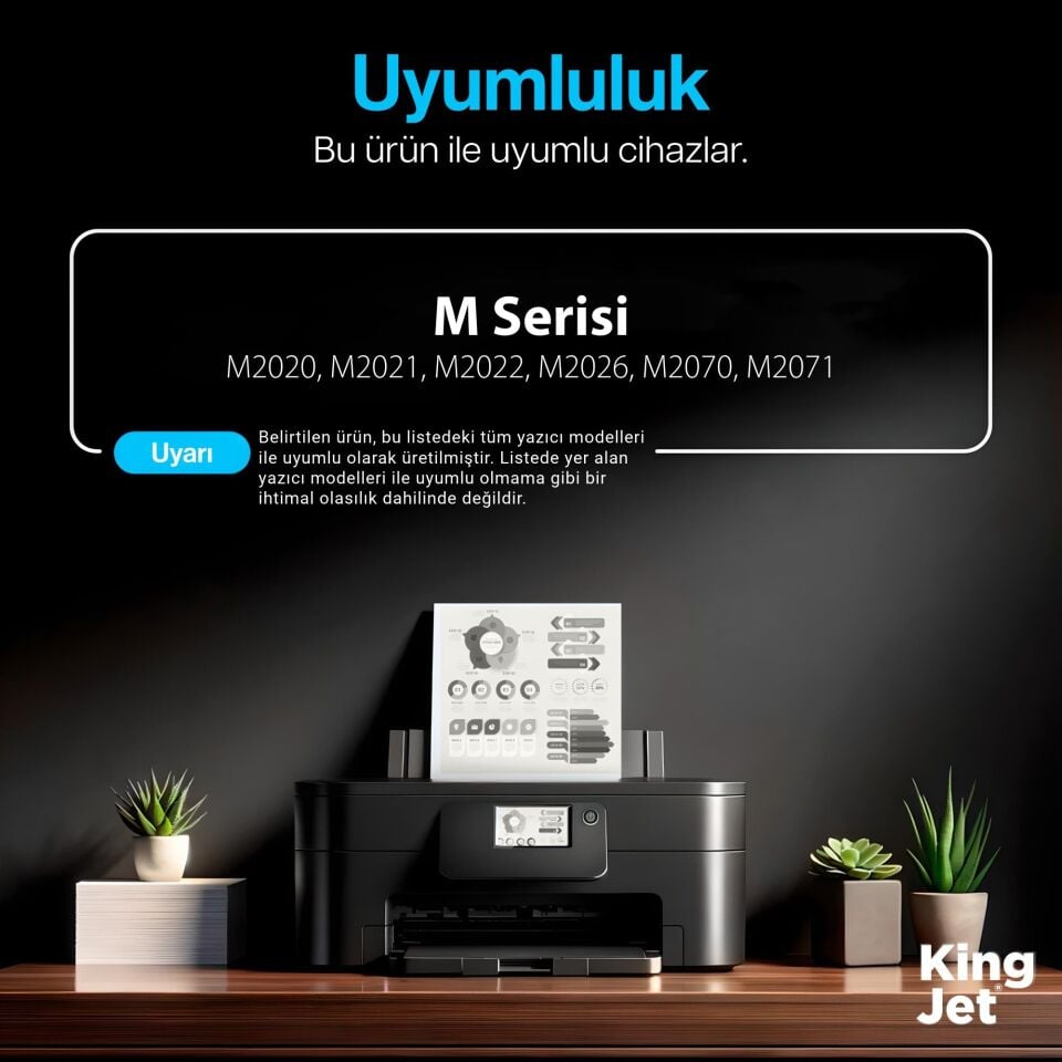 KingJET Samsung Uyumlu MLT-D111L Yüksek Kapasiteli (4'lü Paket) Çipli Muadil Toner | Xpress M2070W