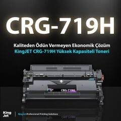 KingJET Canon Uyumlu CRG-719H Yüksek Kapasiteli Çipli Muadil Toneri | LBP252dw