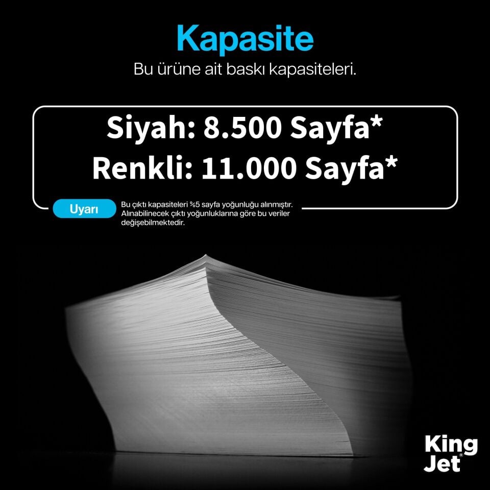 KingJET HP Uyumlu 647A 4 Renk Standart Kapasiteli (Takım) Çipli Muadil Toner | CM4540F