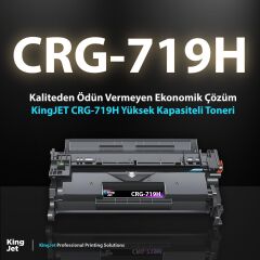 KingJET Canon Uyumlu CRG-719H Yüksek Kapasiteli Çipli Muadil Toneri | MF5840dn