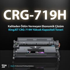 KingJET Canon Uyumlu CRG-719H Yüksek Kapasiteli Çipli Muadil Toneri | MF5950dw