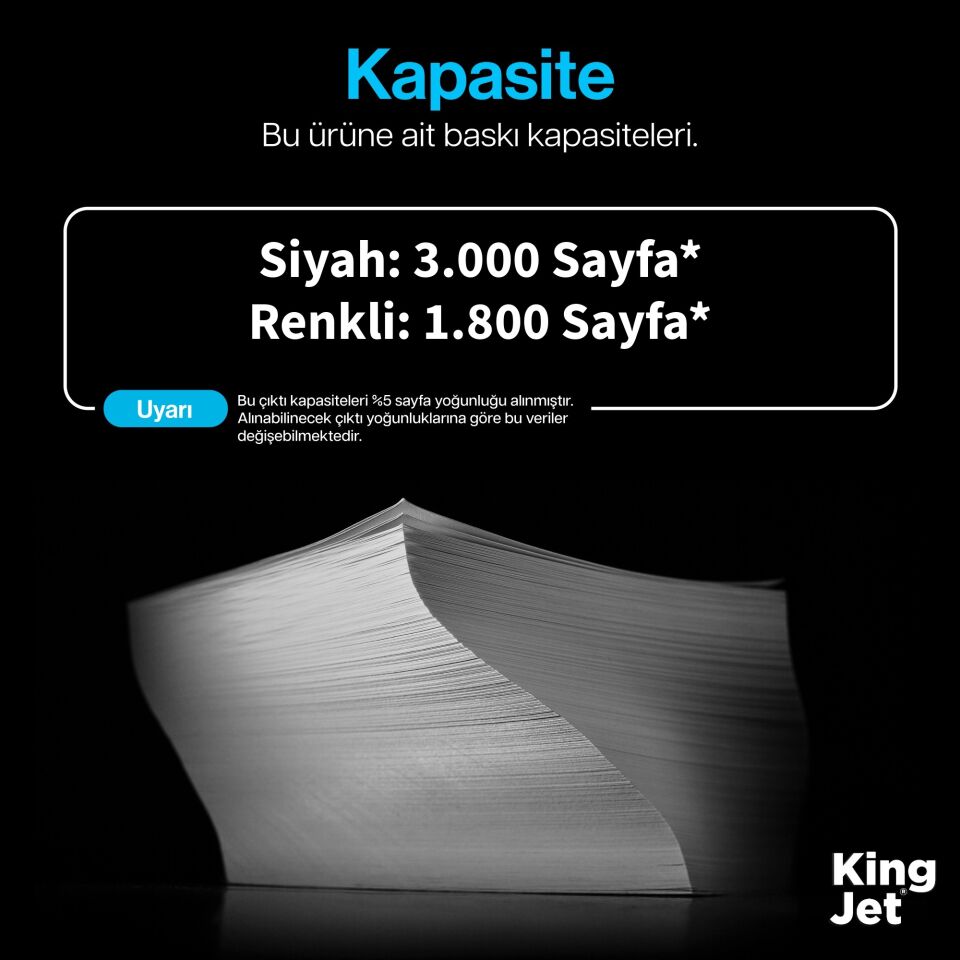 KingJET Brother Uyumlu TN-461 Standart Kapasiteli (4 Renk Takım) Muadil Toner | MFC-L8900CDW