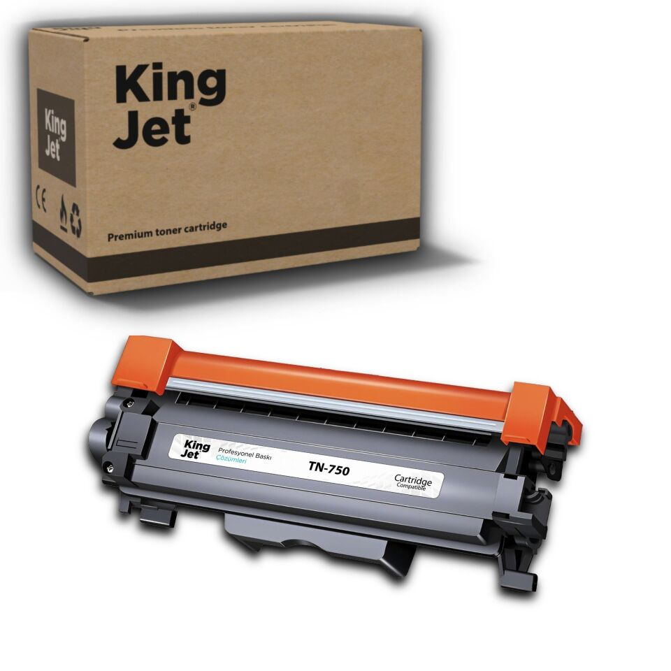 KingJET Brother Uyumlu TN750 Standart Kapasiteli Muadil Toner | MFC-8950DW