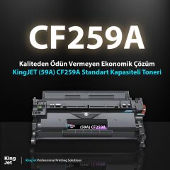 KingJET HP Uyumlu (59A) CF259A Standart Kapasiteli Çipli Muadil Toneri | LaserJet Pro M404d