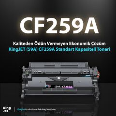 KingJET HP Uyumlu (59A) CF259A Standart Kapasiteli Çipli Muadil Toneri | LaserJet Pro MFP M428fdw