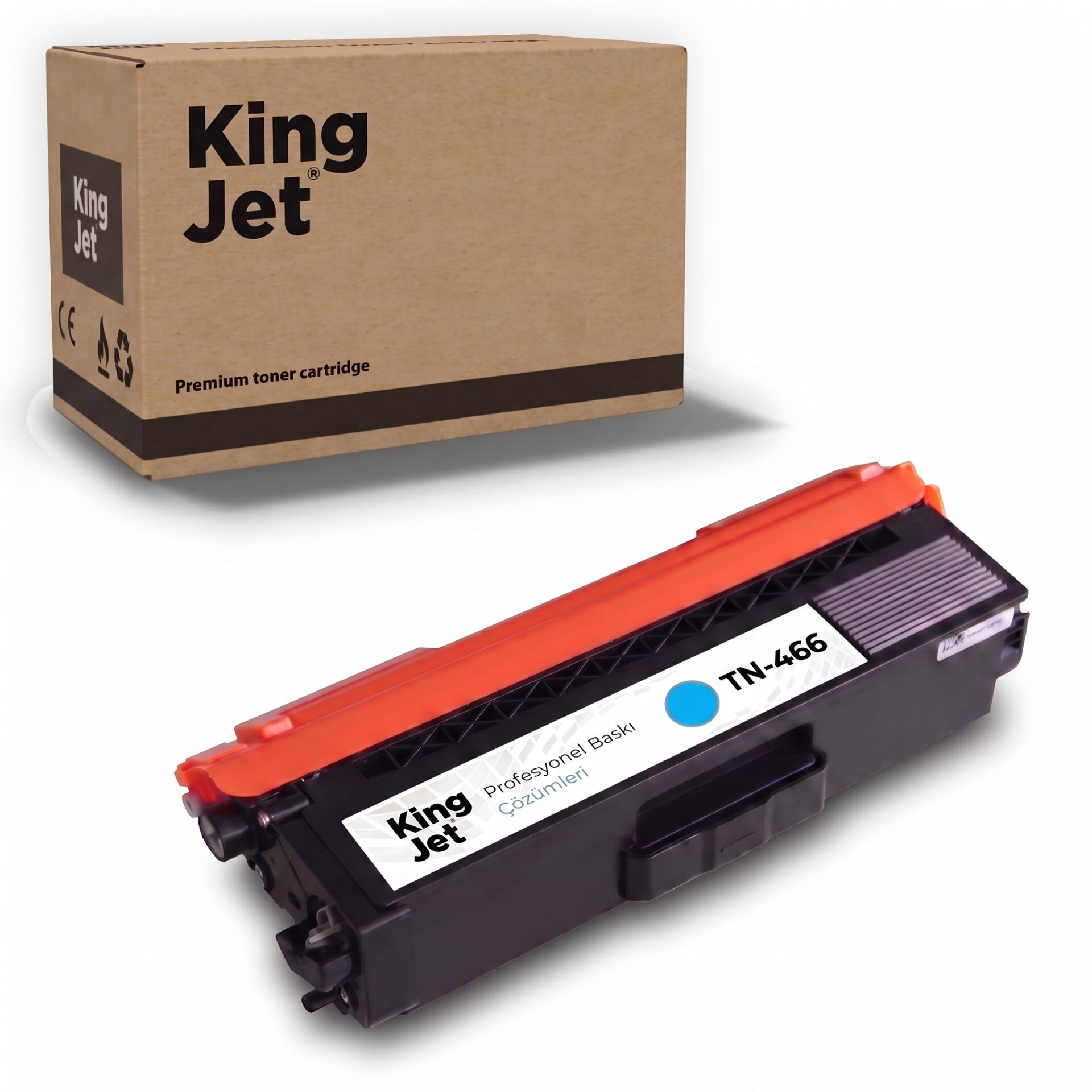 KingJET Brother Uyumlu TN-466 Mavi Yüksek Kapasiteli (Tekli) Muadil Toner | MFC-L8900CDW