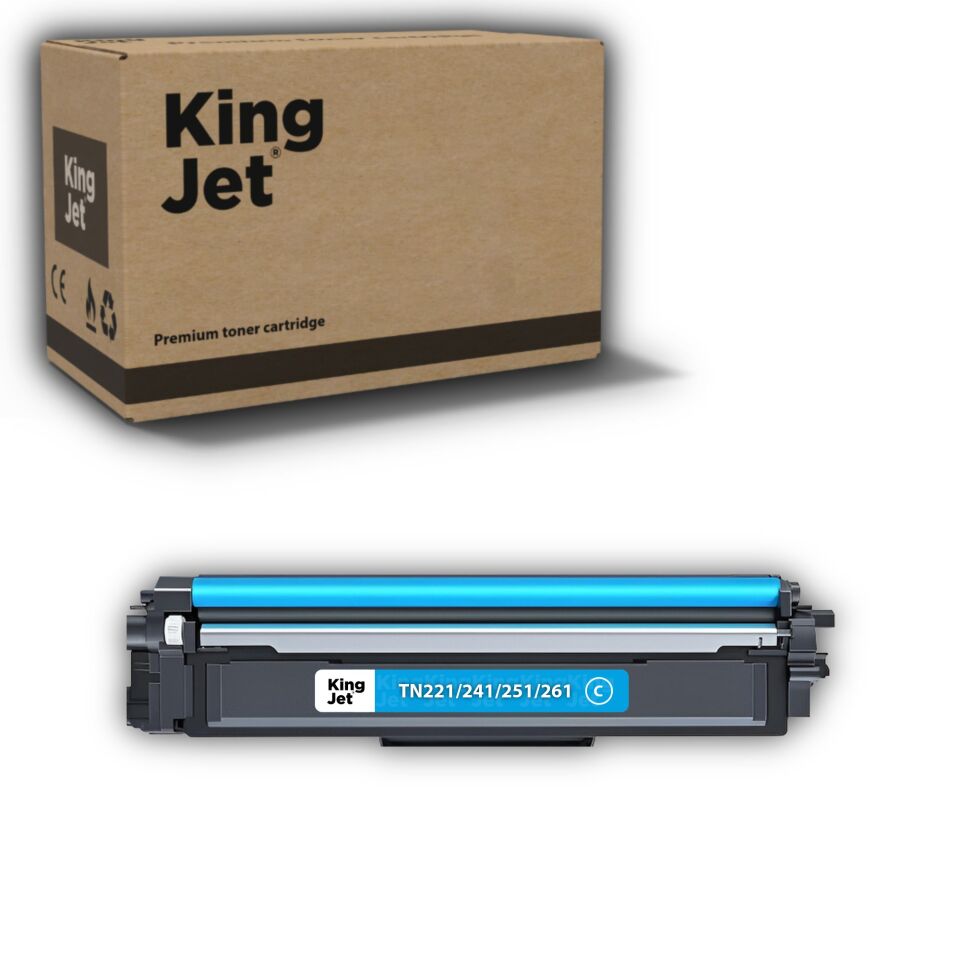 KingJET Brother Uyumlu TN-221 Mavi Standart Kapasiteli (Tekli) Muadil Toner | MFC-9330CDW