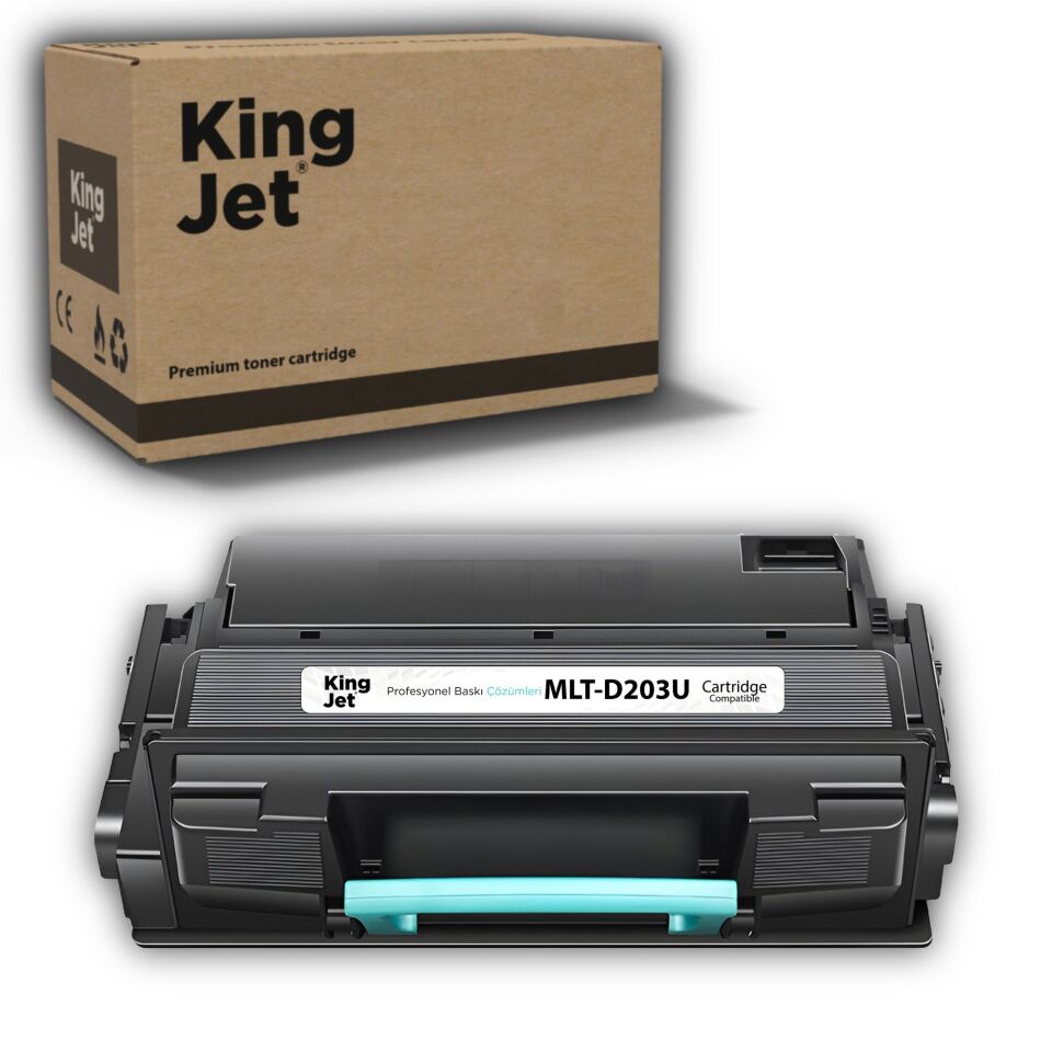 KingJET Samsung Uyumlu MLT-D203U Yüksek Kapasiteli Muadil Toner | M4072