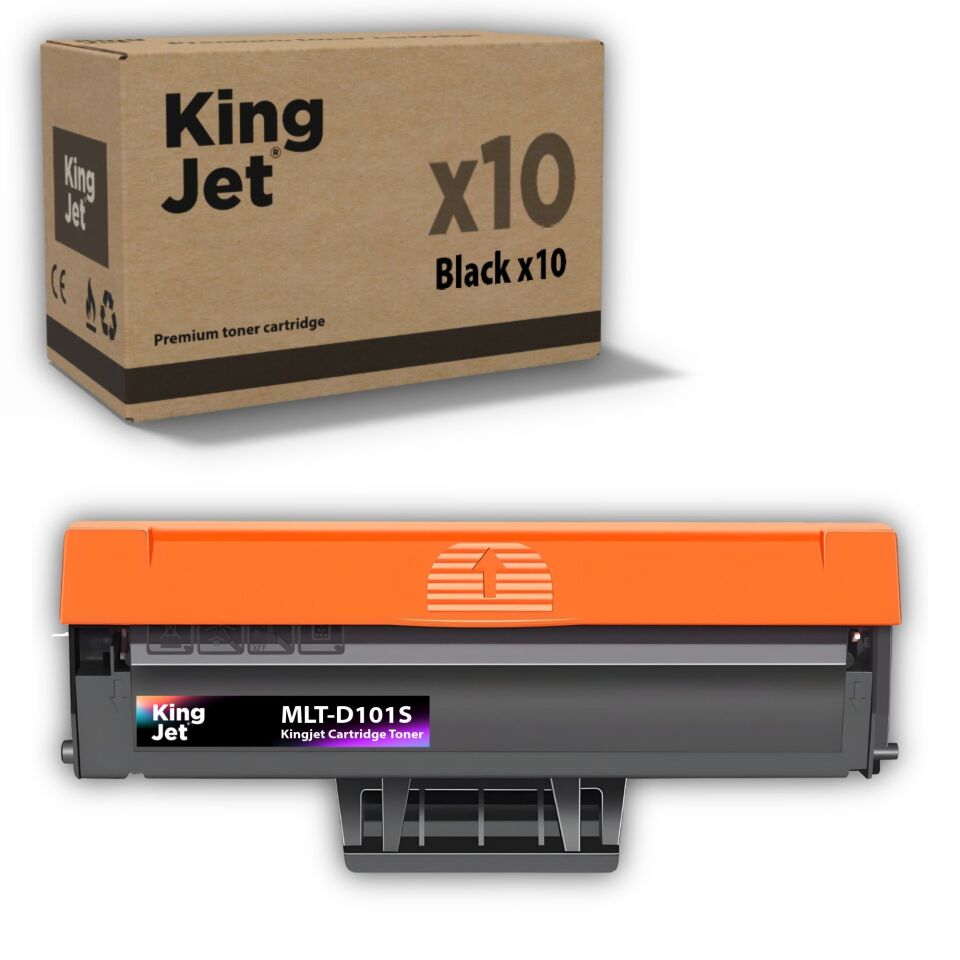 KingJET Samsung Uyumlu MLT-D101S Standart Kapasiteli (10'lu Paket) Çipli Muadil Toner | SF-761