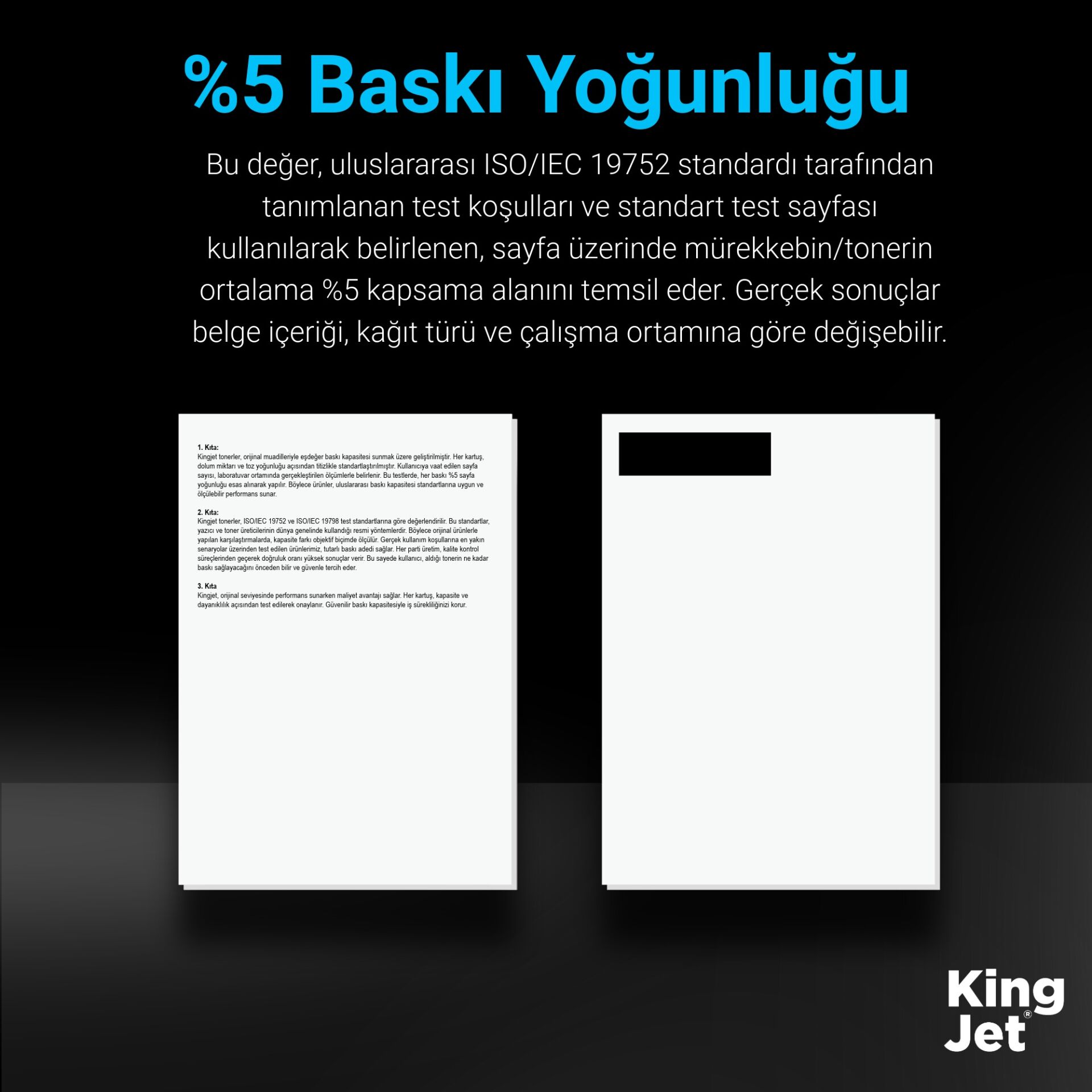 %5 Sayfa Doluluk Oranı Örneği