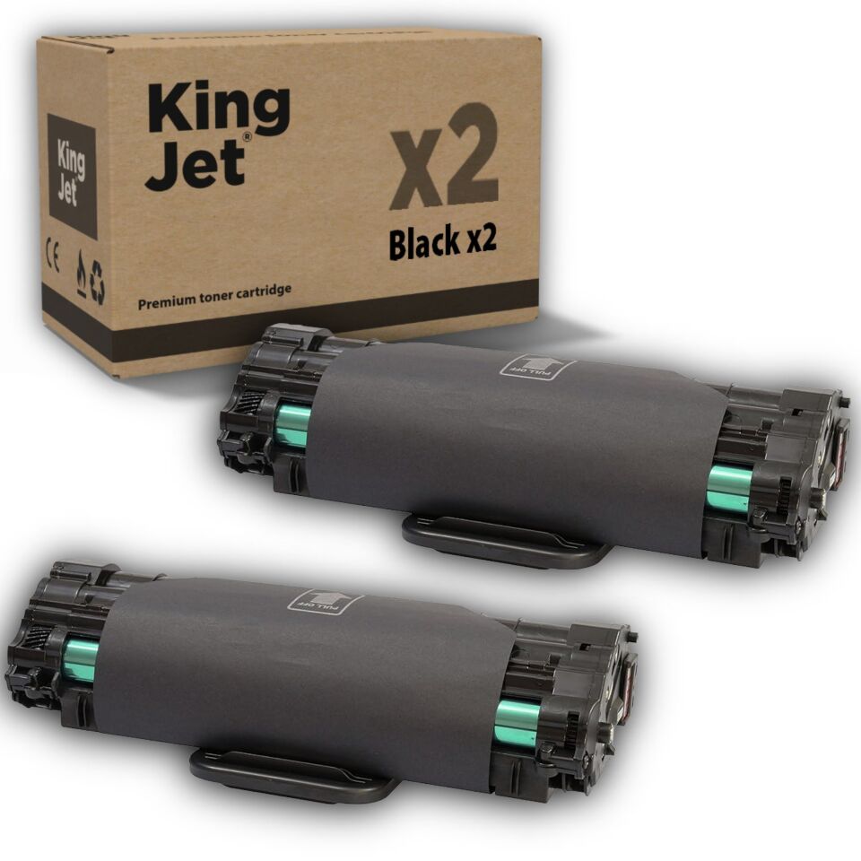 KingJET Samsung Uyumlu MLT-D108S Standart Kapasiteli (2'li Paket) Çipli Muadil Toner | ML-1641